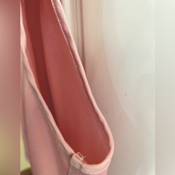 Denver Hayes Pink Small Fitted No Iron sleeveless Blouse with hidden buttons - Picture 3 of 8